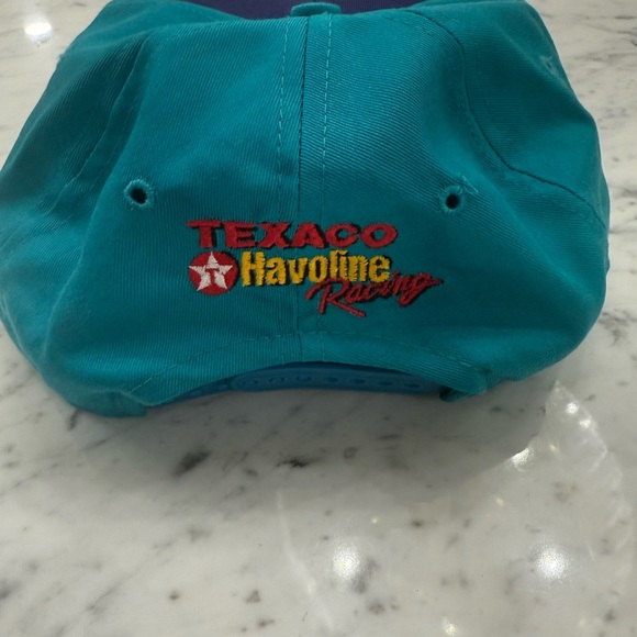 Vintage Mansell NASCAR Racing Hat Snapback 90s Texaco Havoline - Picture 5 of 6